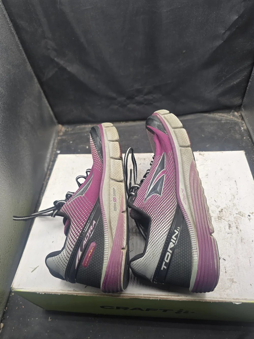 Altra Women's Magenta and Black Athletic Running Shoes